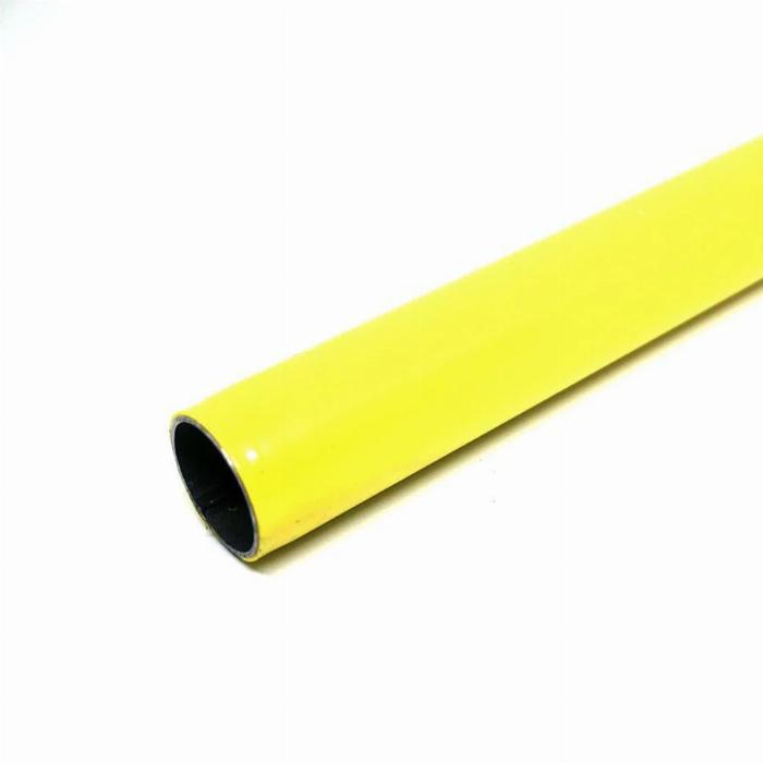 Tubo tondo acciaio con diametro 28x1 mm giallo, 1980 mm