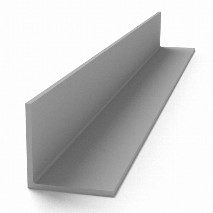 Angle bar not anodized 60x60x3mm
