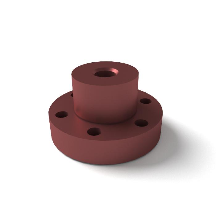 Trapezoid nuts made of iglidur® R