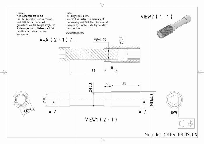 Connettore T-Matik per profili pesanti cava 10 tipo B