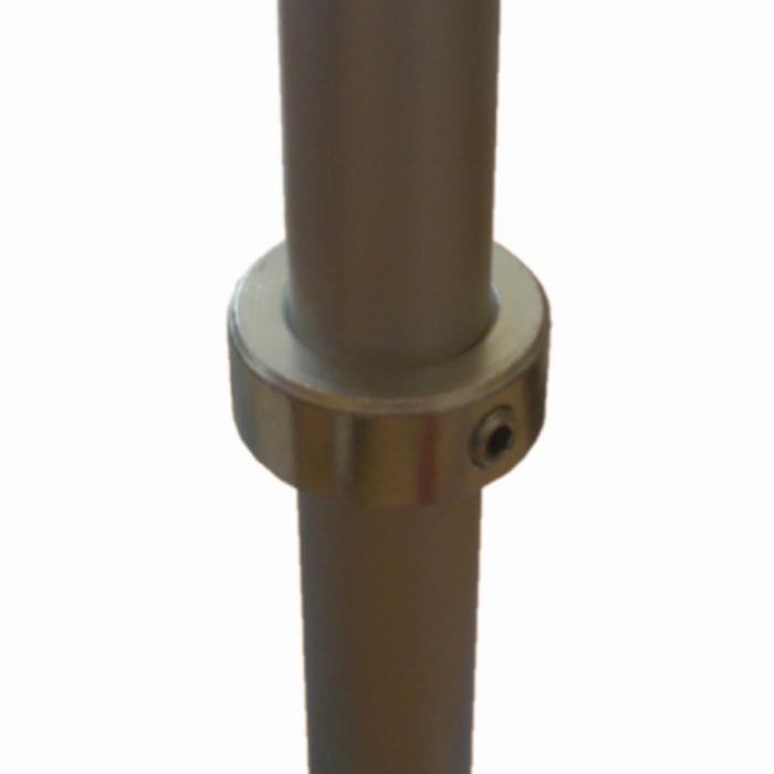 Anello di regolazione blu cromato zincato per tubo tondo 14 mm