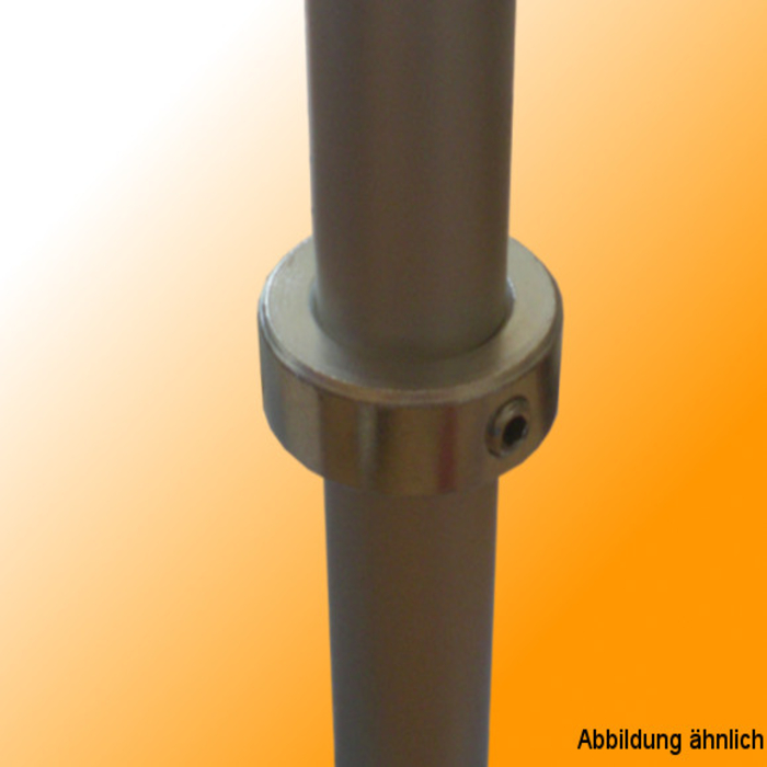 Anello di regolazione zincato per tubo tondo 28 mm