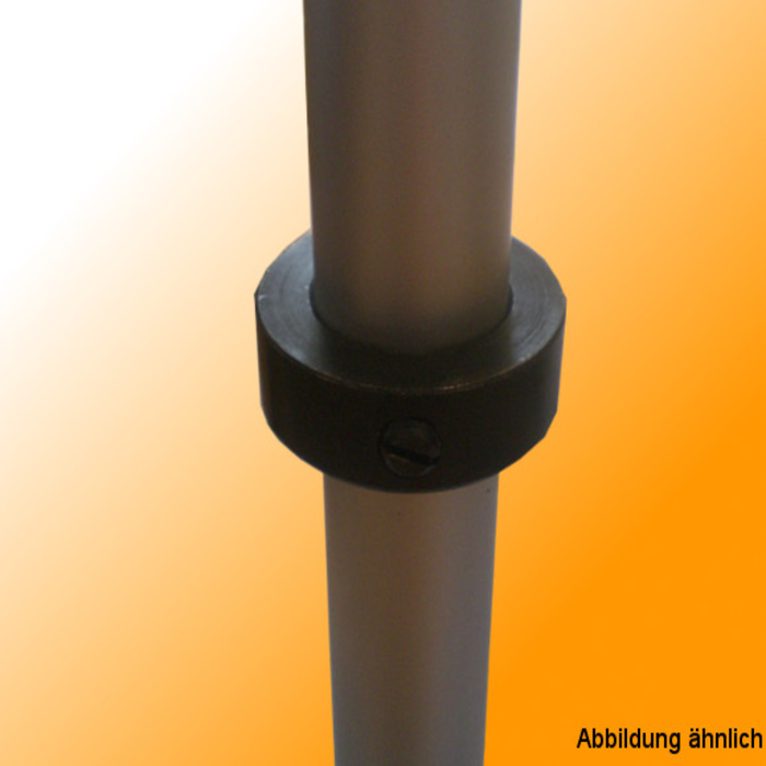 Anello di regolazione con perno filettato per tubo tondo da 28 mm