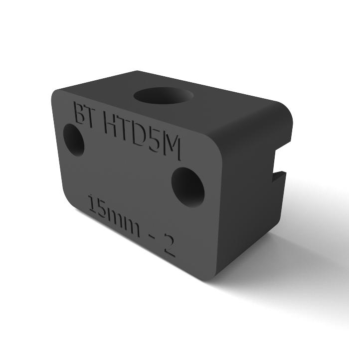 Riemenspanner für Zahnriemen HTD 5M (Kontermutter) - 3DP